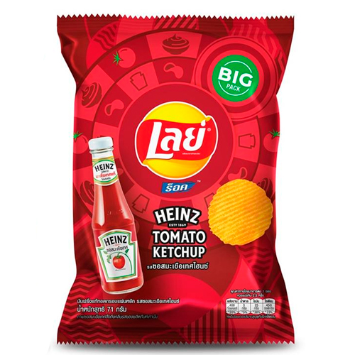 Чипсы Lay's Heinz Ketchup Sauce   46гр