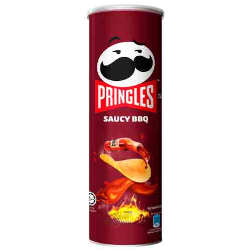 Чипсы Pringles Saucy BBQ 102гр