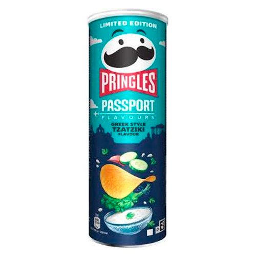 Чипсы Pringles Pasport Greek Style Tzatziki   165гр