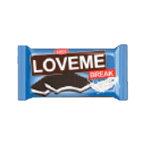 Вафли Loveme с ванильным кремом 40гр