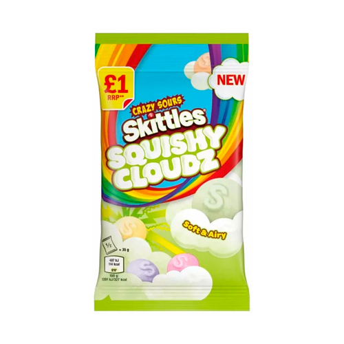 Драже Skittles Cloud Pouch Sour 70гр