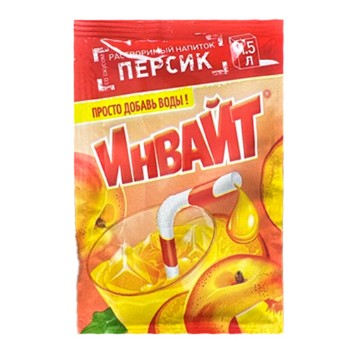 Растворимый напиток Invite Персик   12гр