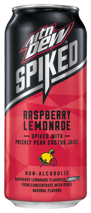 Газ.напиток Mountain Dew Spiked Raspberry lemonade 0,355л США