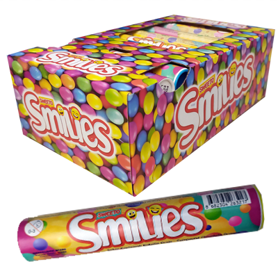 Какао драже SWEETO SMILIES 15гр.