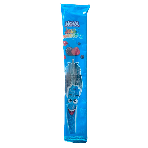 Жев.мармелад Nova Sour Stick Raspberry-Blackberry (кислые палочки) 30гр.