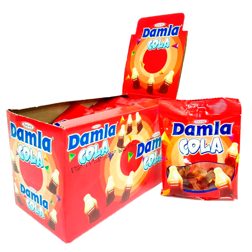 Жев.мармелад Damla Gummy Кола 80гр