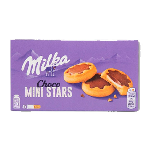 Печенье Milka Choco Mini Stars   150гр
