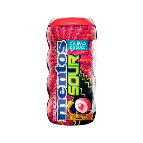 Жев.резинка Mentos Sour Strawberry   30гр
