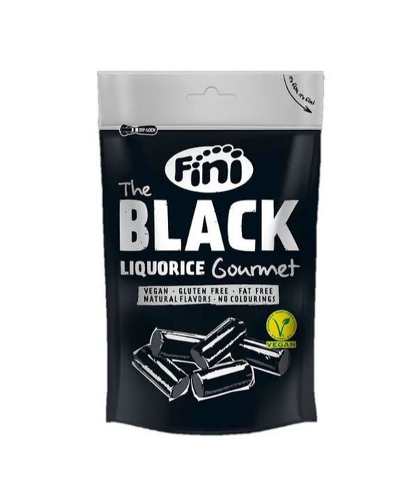 Жев.мармелад FINI The Black Liquorice Gourmet 180гр