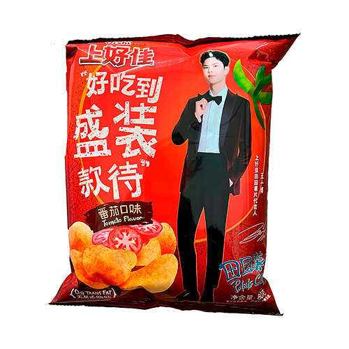 Чипсы Tomato flavor 80гр.