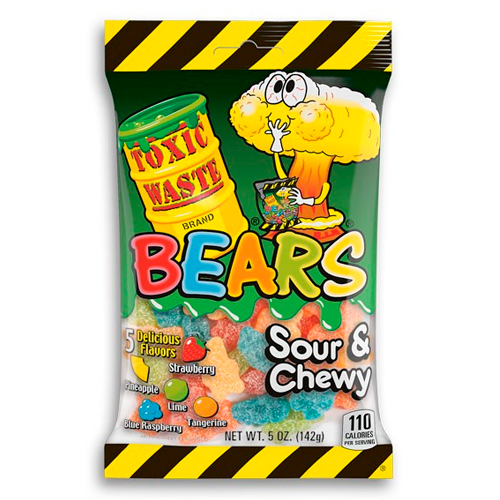 Жев.мармелад Toxic Waste Bears   142гр