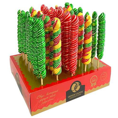 Леденцовая карамель Dendy Candy Спираль 30гр.