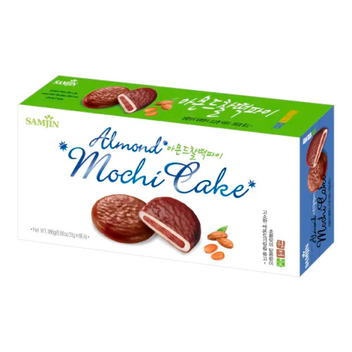 Моти Samjin с миндалем Almond Mochi Cake   186гр