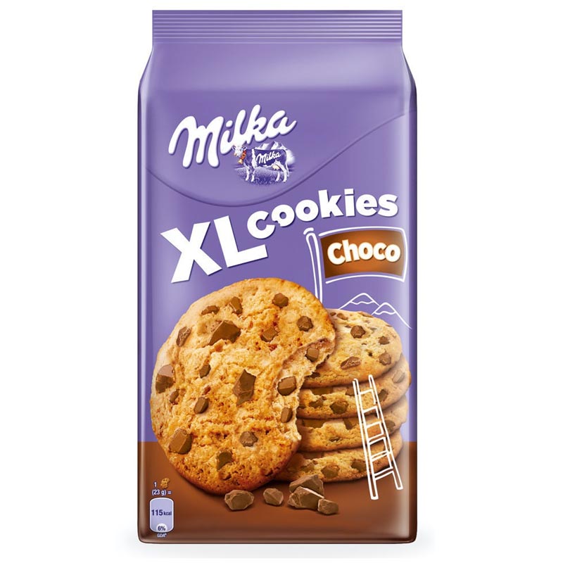 Печенье Milka XL Cookies Choko    184гр