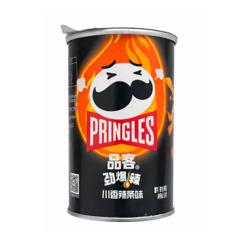 Чипсы Pringles Spicy strips flavor   53гр