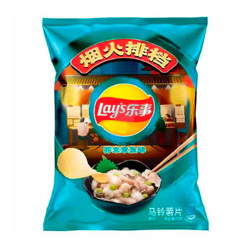 Чипсы Lay's NPC Wasabi Octopus    70гр