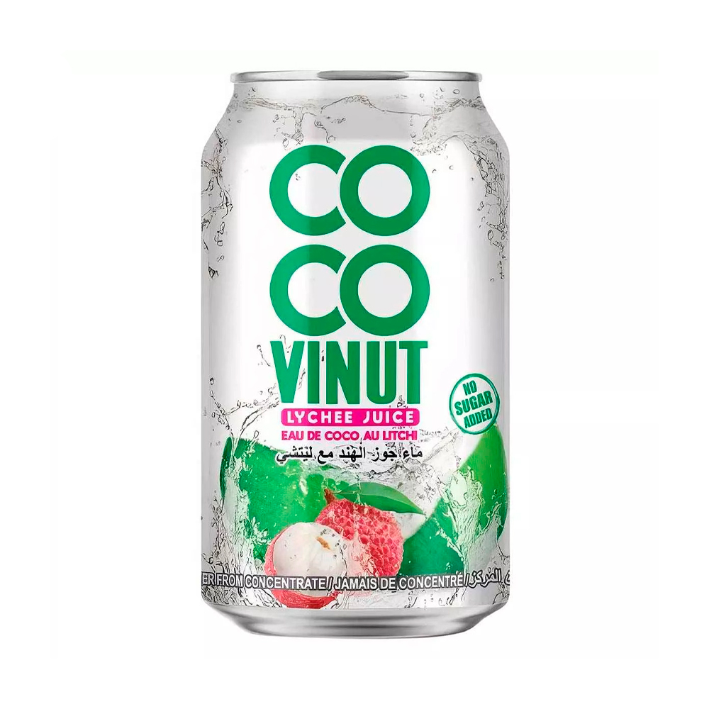 Напиток Vinut Coconut water & с соком личи    330мл