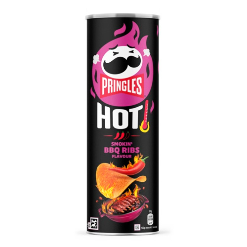 Чипсы Pringles Smokin BBQ RIBS   160гр