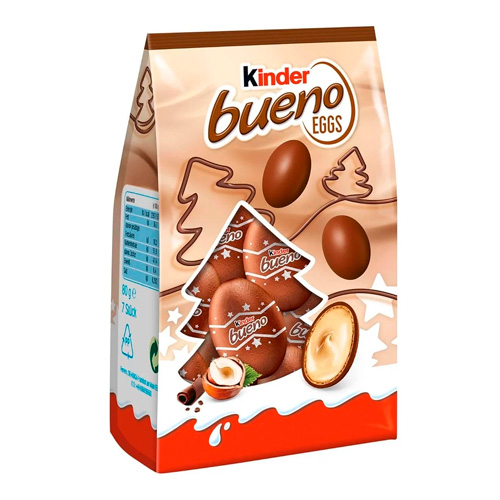 Шоколадные шарики Kinder Bueno Eggs  80гр