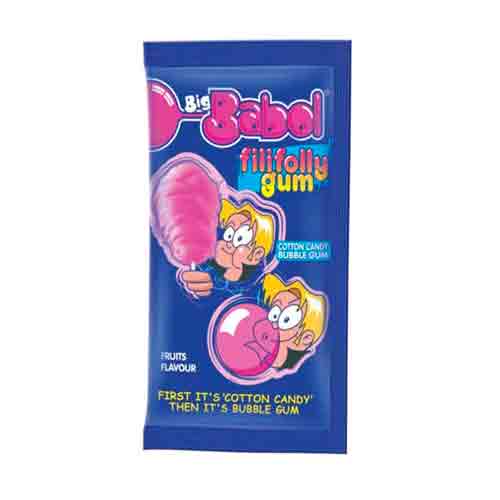 Жев.резинка Big Babol Tutti-Frutti Filifolly  11гр