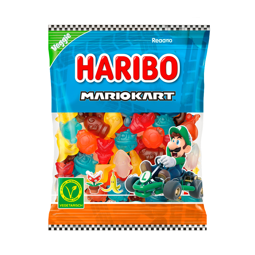 Жев.мармелад Haribo Limited Mario Kart Veggie   160гр