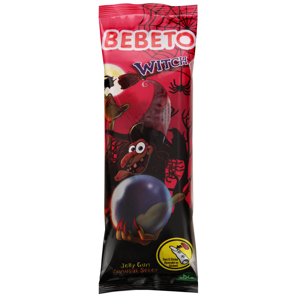 Жев.мармелад Bebeto Witch со вкусом колы и малины 22гр
