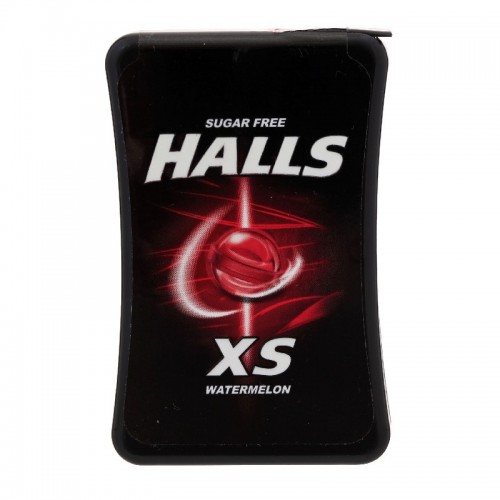 Жевательная резинка HALLS XS  Арбуз в пласт.кокобочке 15гр