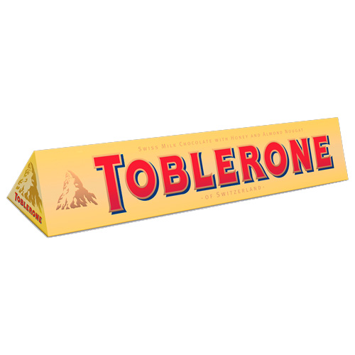 Шоколад Toblerone  Milk Chocolate with Honey & Almond Nougat   360гр