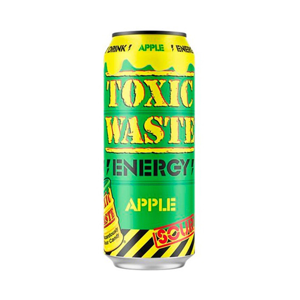 Энергетический напиток Toxic Waste Sour Apple   ж/б 500мл