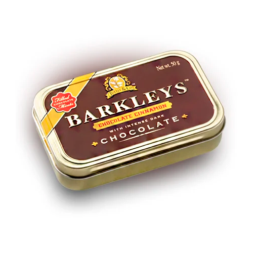 Леденцы Barkley's Chocolate - Cinnamon   50гр
