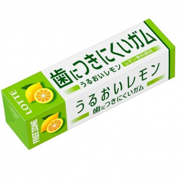 Жев.резинка Lotte Free zone gum (lemon)   25,2гр