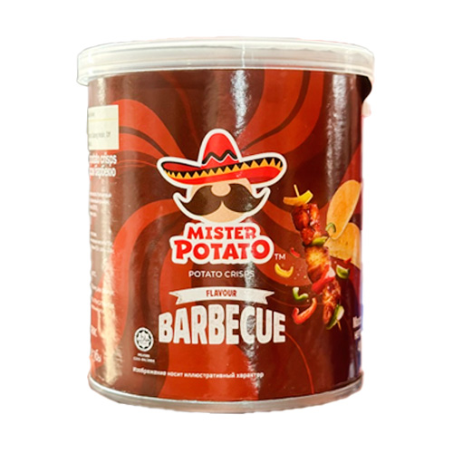 Чипсы картофельные Mister Potato со вкусом барбекю   40гр