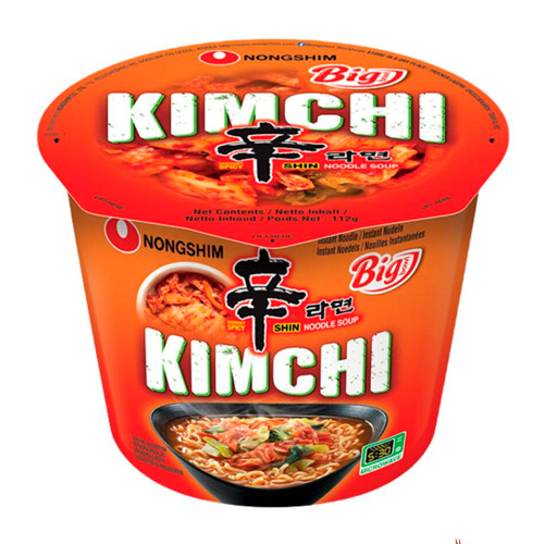 Лапша Nongshim Big Bowl Kimchi Spicy   112гр