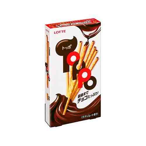 Палочки бисквитные "Toppo" с ванильной начинкой 40гр.