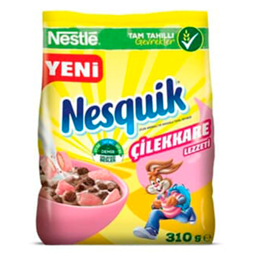 Готовый завтрак Nestle Nesquik Strawberry   310гр
