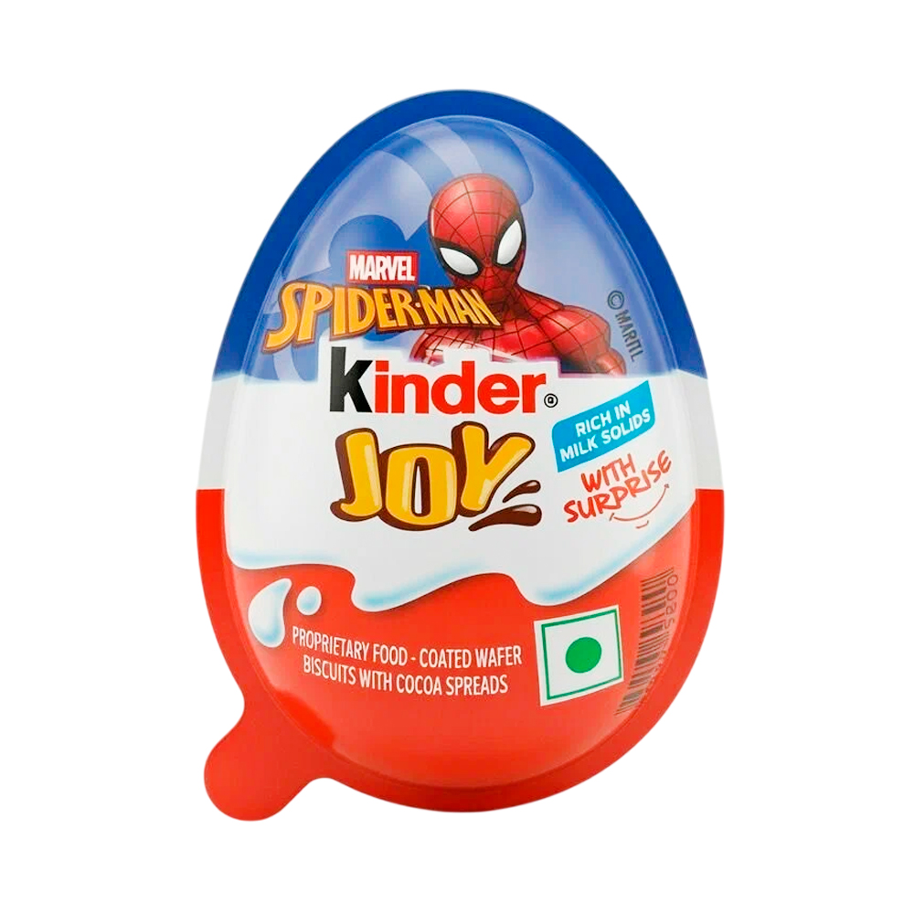 Шоколадное яйцо Kinder  JOY SPIDER-MAN   20гр