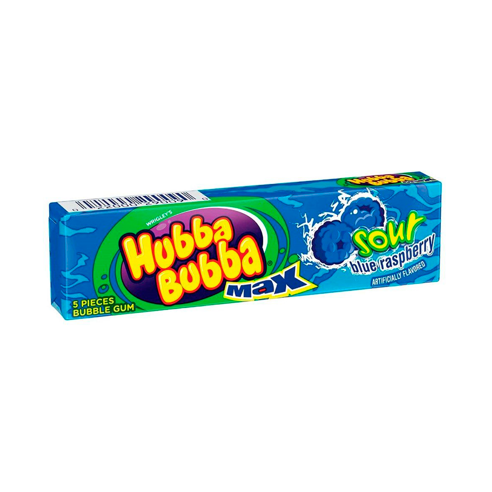 Жев.резинка Hubba Bubba Sour Blue Raspberry   40гр