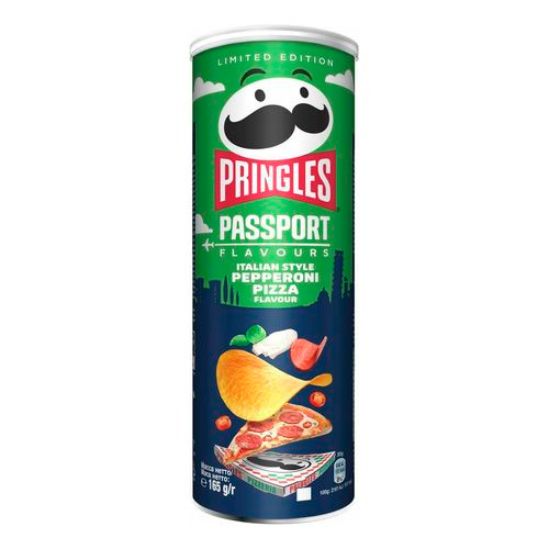 Чипсы Pringles Pasport Italian Style Пепперони   165гр