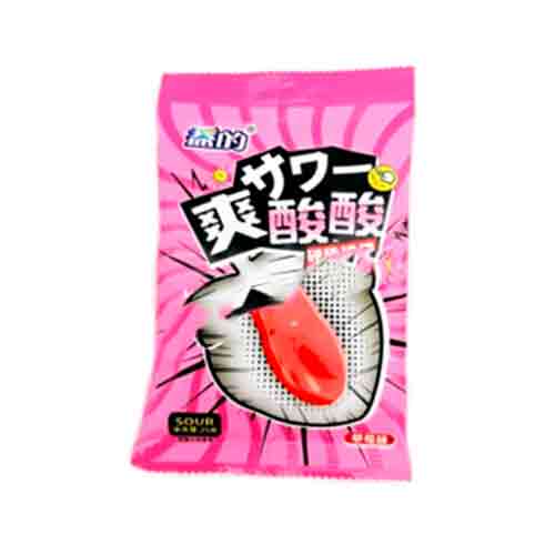 Конфеты Sour Клубника 25гр