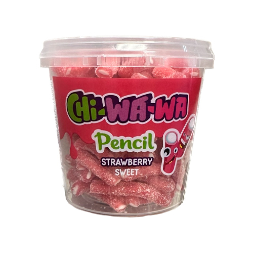 Жев.мармелад Chi-Wa-Wa Pail Strawberry Sour Pencil   180гр