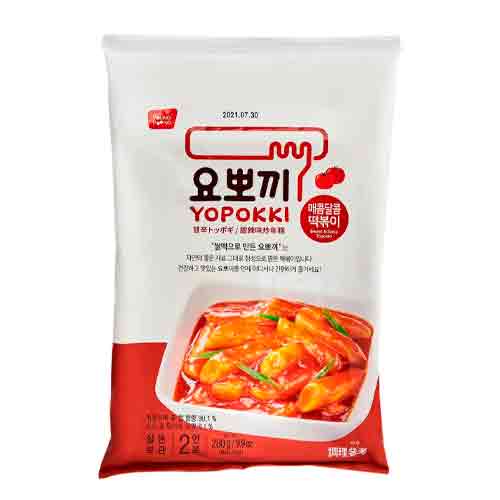 Рисовые клецки Yopokki Sweet & Spicy  пакет 140гр