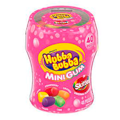 Жев.резинка Hubba Bubba Mini Gum Skittles Flavors   80гр