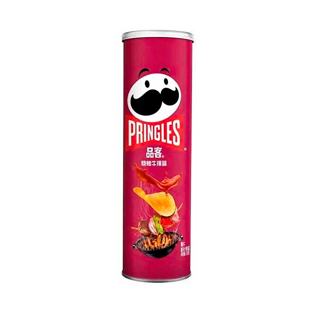 Чипсы Pringles BBQ steak   110гр