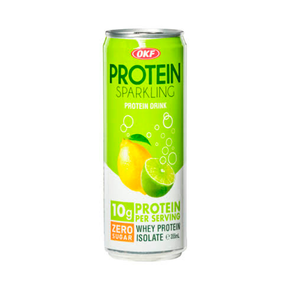 Напиток OKF Protein Sparkling Lemon Lime   355мл