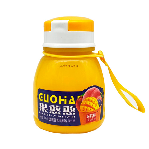 Фруктовый напиток LEQIBIN с кусочками желе со вкусом манго м  600мл