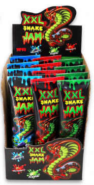 Жидкая карамель-гель XXL Snake Jam  ассорти   120гр