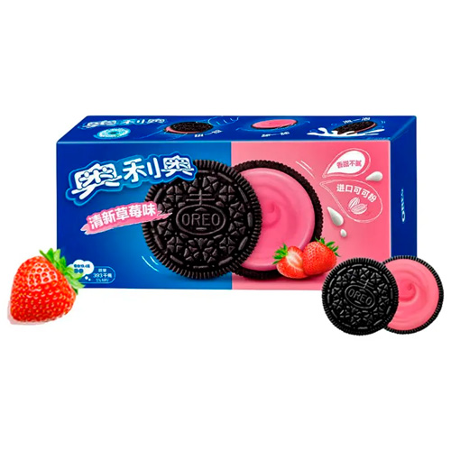 Печенье Oreo Fresh Strawberry   194гр