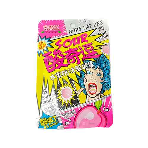 Конфеты HONG TAI KEE FOODS SOUR Персик 26гр