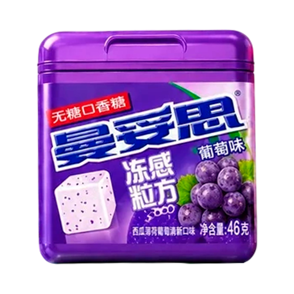 Жев.резинка Mentos Sugar Free Grape Flavor   46гр
