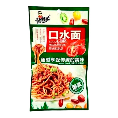 Снек Nanjin со вкусом пряной лапши в сладком томатном соусе   20гр